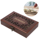 Jogo Dominó de Luxo Profissional em Caixa Madeira