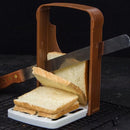 Suporte Guia de Corte para Pão – Fatiador Dobrável em Plástico para Pães Caseiros e Torradas