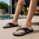 Chinelo Massageador Masculino em EVA Leve - Sola Anatômica Antiderrapante para Conforto Diário