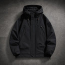Jaqueta Masculina Capuz Softshell Impermeavel Bomber 1
