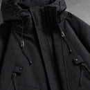 Jaqueta Masculina Capuz Softshell Impermeavel Bomber 7