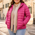 Puffer Curve - Rosa Cereja