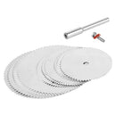 Kit com 10 Mini Serra Disco de Corte